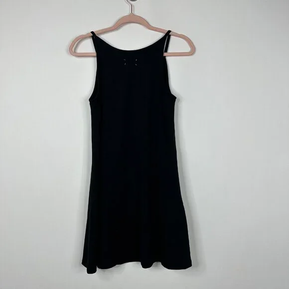 2/$30 Lou & Grey Scoop Neck Slip Dress Black XS #1539 - Picture 4 of 7